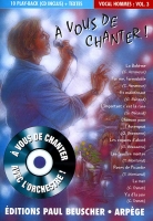 CD A VOUS DE CHANTER HOMMES VOL.03 (lyrics book included)