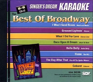 CD(G) PLAY BACK BEST OF BROADWAY (Lyrics book included)